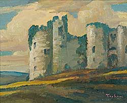 #490 ~ Topham - Storm Clouds - Chepstowe Castle
