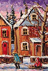 #24 ~ Charlesworth - Winter Street Scene [Hamilton]