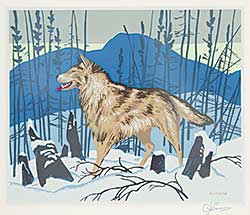 #412 ~ Casson - Untitled - Lone Wolf