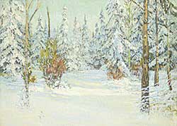 #11 ~ Cartmell - Untitled - Through the Snowy Trees