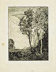 #310 ~ Corot - Souvenir d'Italie 1863