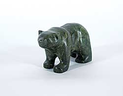 #148 ~ Totan - Untitled - Green Stone Bear