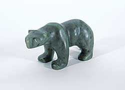 #154 ~ Totan - Untitled - Green Stone Bear