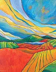 #21 ~ Colbourne - Untitled - Vibrant Fields