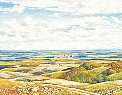 #35 ~ Crockford - View of Consort Looking East, Alberta