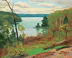#1330 ~ Thomson - Untitled - View of the Bay