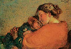 #17 ~ Challener - In Mother's Arms