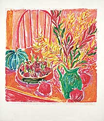 #1066.1 ~ Evrard - Leaves from a Lost Notebook V - Matisse's Pumpkin and the New Paperwhites II  #1/1