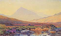 #1050 ~ Curnock - Untitled - A View of Mount Snowden, Wales