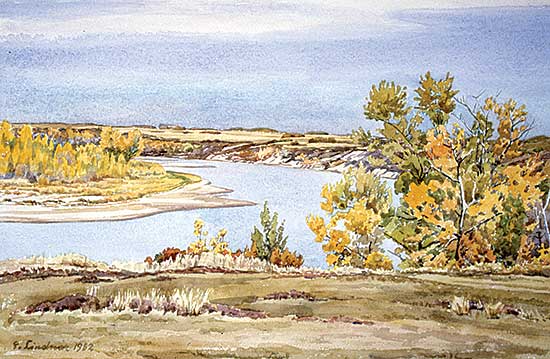 #314 ~ Lindner - Untitled - Saskatchewan River