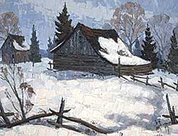 #347 ~ Parsons - Old Log Cabin