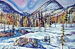#163 ~ Rigaux - Untitled - Alberta Winter