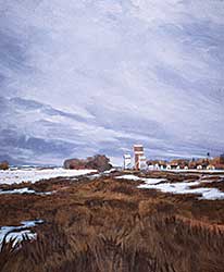 #3 ~ Acs - Prairie Scene with Snow Patches