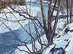 #142 ~ Kiss - Elbow River - Partially Frozen
