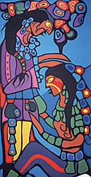 #241 ~ Morrisseau - The Blessing  #6/82