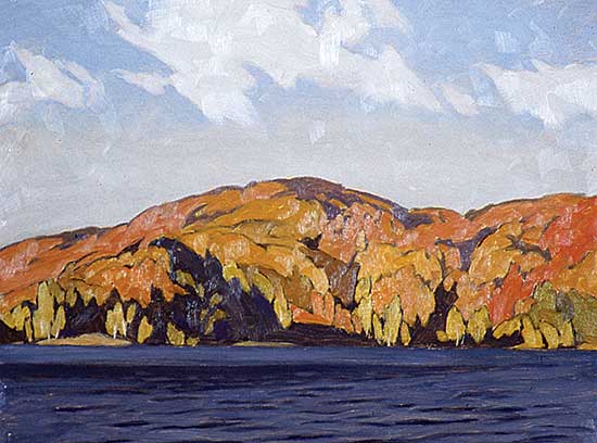 #35 ~ Casson - Autumn Hillside, Lake of Bays