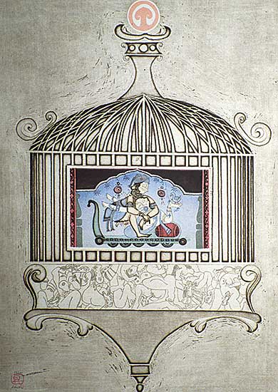 #534 ~ Sawai - Antique Bird Cage  #88/100