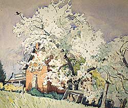 #84 ~ Greene - Untitled - House and Orchard