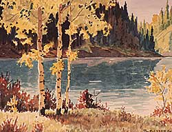 #72 ~ Gissing - The Green Lake, Autumn