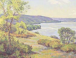 #153 ~ Luthi - Untitled - Echo Lake, Qu'Appelle Valley