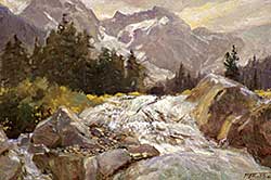 #12 ~ Bell-Smith - Glacier Stream, Selkirks, B.C.