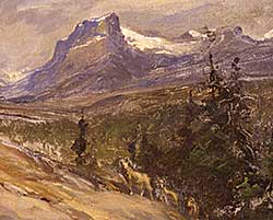 #108 ~ Kenderdine - Untitled - Rocky Mountains