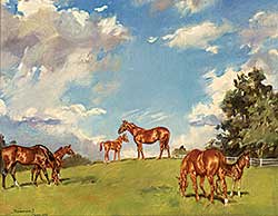 #260 ~ Konrad - Untitled - Family of Horses