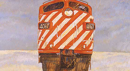 #225 ~ McInnis - Winter Train