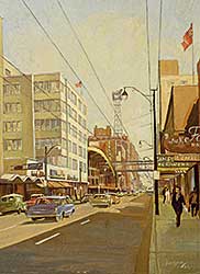 #36 ~ Byrne - Untitled - Calgary, 7 Avenue, 1963
