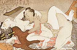 #476 ~ Sawai - Doll and Her Mate [After Hokusai]  #13/100