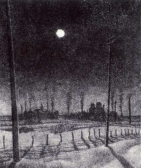 #456 ~ Lindner - Winter Night on the Prairie  #10/20