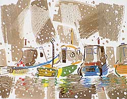 #470 ~ Prouse - Boats and Snow