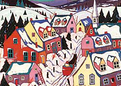 #1 ~ Ananny - Quebec Town in Winter