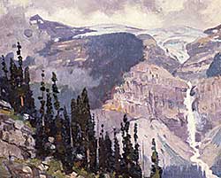 #31 ~ Browne - Untitled - Cascading Glacial Falls