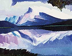 #264 ~ Pugh - Untitled - [Vermilion Lakes and Mount Rundle]