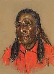 #426 ~ Garner - Untitled -Portrait of an Indian Elder