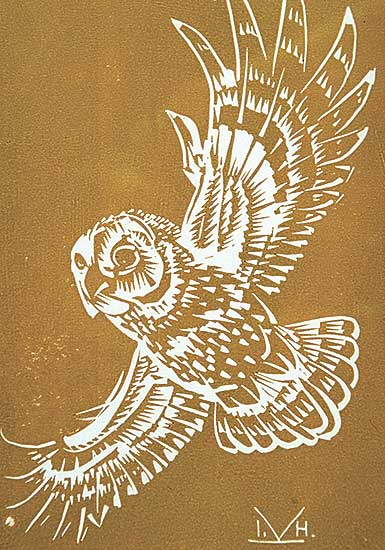 #502 ~ Kerr - Untitled - Owl