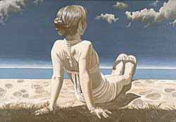 #71 ~ Kreyes - Girl on Beach No.2