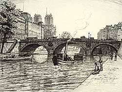 #434 ~ Armington - Pont St. Michel et Notre-Dame de Paris No.2