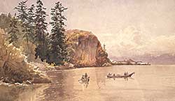 #11 ~ Bell-Smith - Siwash Indian Canoes