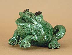 #464 ~ Gilhooly - Untitled - Green Frog
