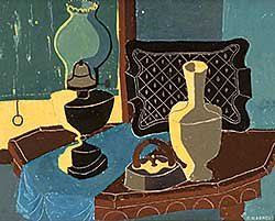 #411 ~ Arnold - Still Life with Oil Lamp
