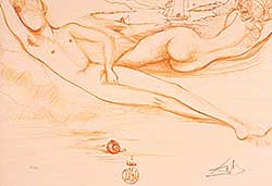 #39 ~ Dali - Untitled - Nude  #52/120