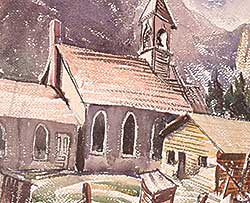 #131 ~ Nicoll - Old Church, Canmore