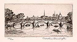 #436 ~ Armington - Le Pont Royal et la Cite, Paris  #22/100