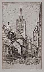 #437 ~ Armington - L'Eglise St. Severin, Paris  #12/100