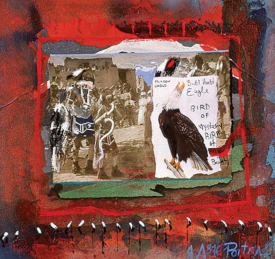 #114 ~ Poitras - Bald Headed Eagle; Bird of Mystery, Bird of Beauty