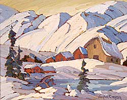 #40 ~ Grayson - Farm in Winter in Rockies [near Taft]