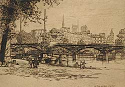 #304 ~ Armington - Le Pont des Artes et la Cite, Paris