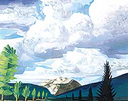 #94 ~ Pugh - Clouds over Kananaskis